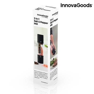 InnovaGoods 2 in 1 Salt and Pepper Mill