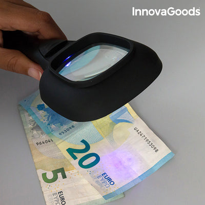 Nagyító Ultraibolya és Led Fénnyel Magiolet InnovaGoods