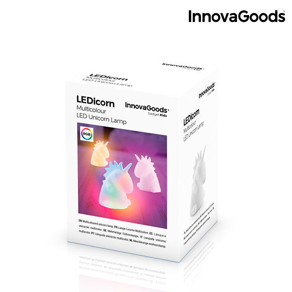 Lampe Multicolore Licorne LEDicorn InnovaGoods