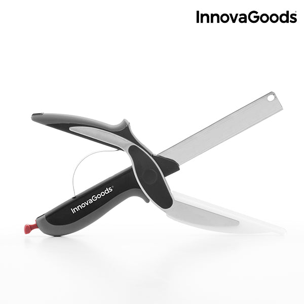 Nůžky s Nožem a Mini Krájecím Prkénkem Scible InnovaGoods