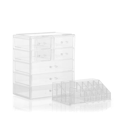 InnovaGoods Acrylic Makeup Organiser 