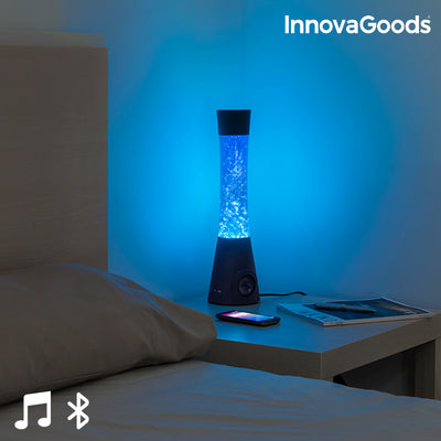 Lámpara de Lava con Altavoz y Micrófono Flow Lamp InnovaGoods
