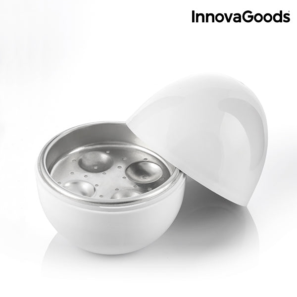 Cuecehuevos para Microondas con Recetario Boilegg InnovaGoods