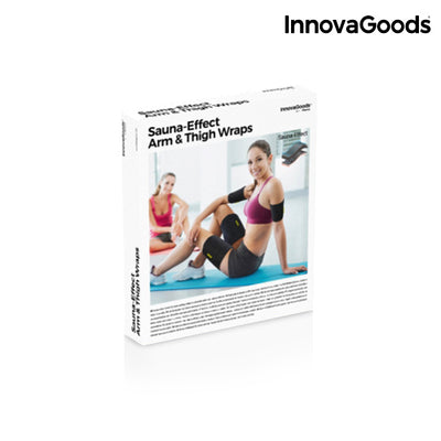 InnovaGoods Sportbanden met Sauna-effect voor Armen en Benen (Pakket van 4)