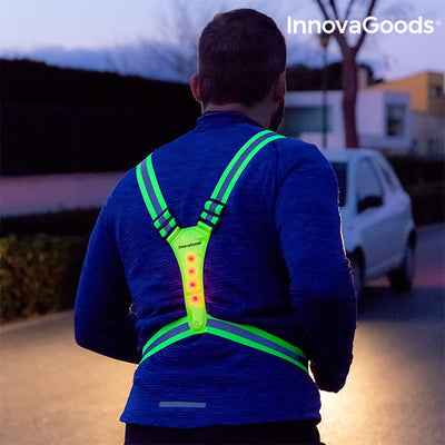 Arnês Desportivo com Luzes LED Lurunned InnovaGoods