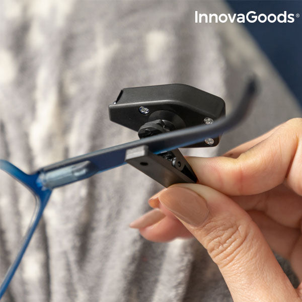 InnovaGoods 360º LED Glasses Clip (Pack of 2)