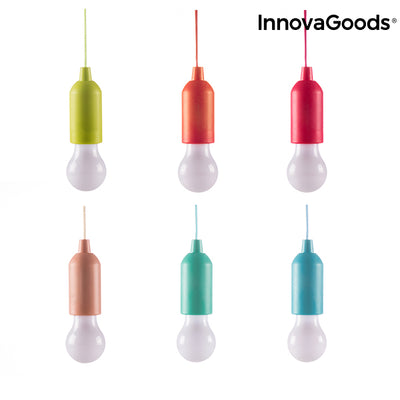 Bombilla LED Portátil con Cordón InnovaGoods - InnovaGoods Store
