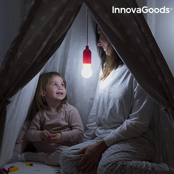 Bombilla LED Portátil con Cordón InnovaGoods - InnovaGoods Store