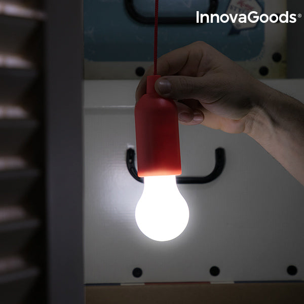 Lampadina LED Portatile con Corda InnovaGoods – InnovaGoods Store