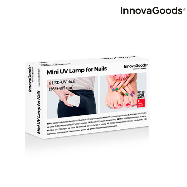 Lámpara para Uñas LED UV Pocket InnovaGoods