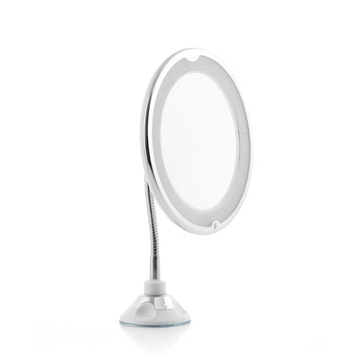 Oglindă cosmetică cu LED cu picior flexibil și ventuză Mizoom InnovaGoods