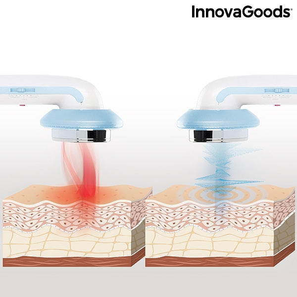 Massaggiatore Anticellulite a Cavitazione Ultrasonica con Infrarossi e Elettrostimolazione 3 in 1 CellyMax InnovaGoods