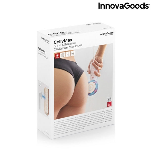 3-in-1 Ultrasonic Cavitation Anti-cellulite Massager with Infrared and Electrostimulation CellyMax InnovaGoods