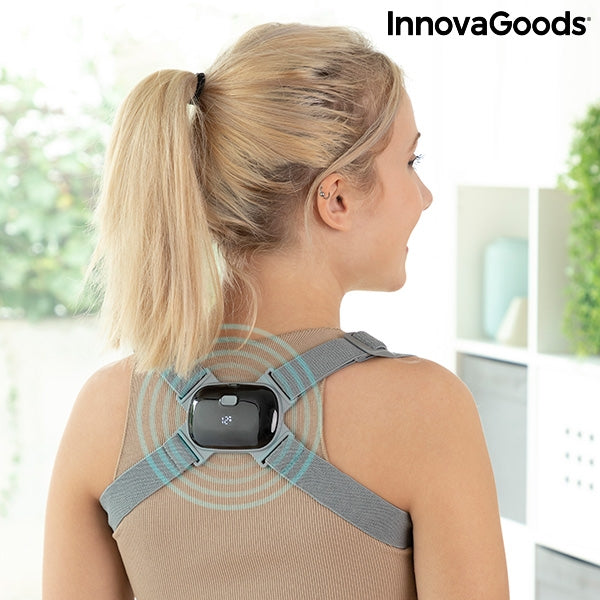 Entrenador de Postura Inteligente Recargable con Vibración Viback InnovaGoods