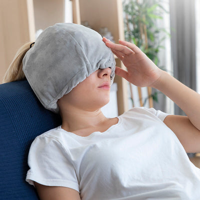 Bonnet en Gel pour la Migraine et la Relaxation Hawfron InnovaGoods