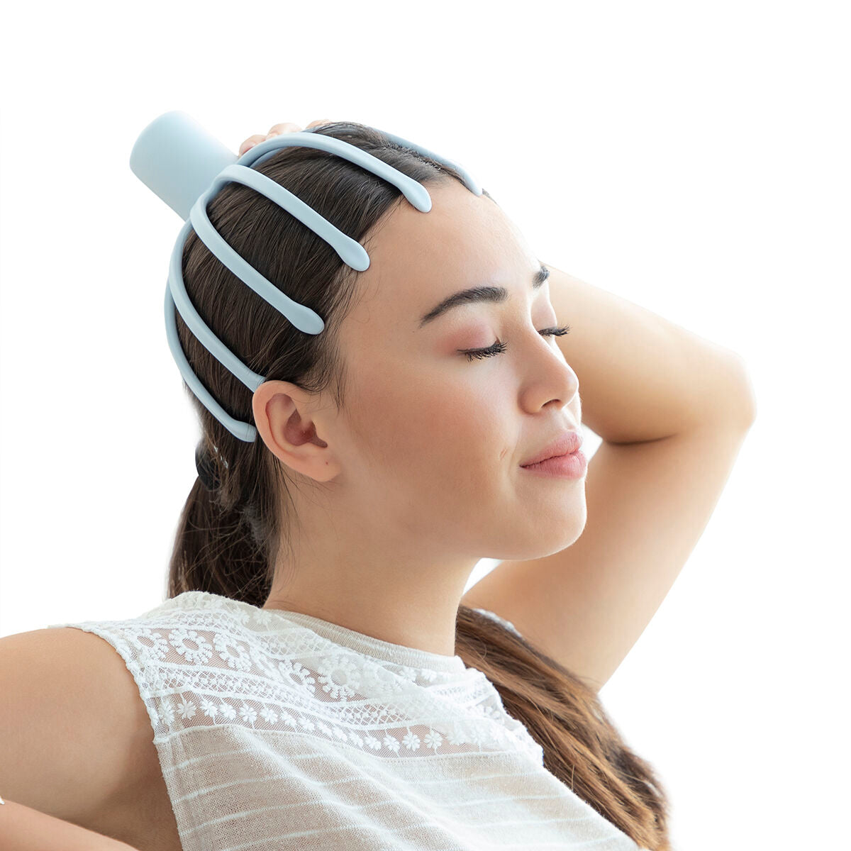 Massaggiatore per la testa colorato (21g) come articoli-promozionali su