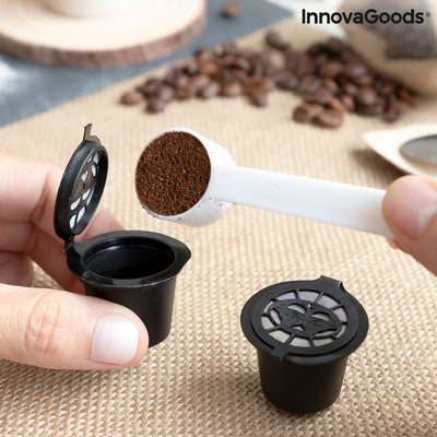 Set di 3 capsule da Caffè Riutilizzabili Recoff InnovaGoods