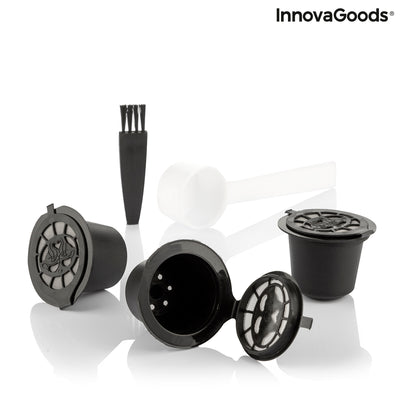 Set de 3 capsule de cafea reutilizabile Recoff InnovaGoods