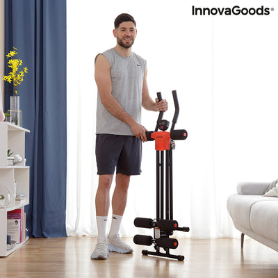 Aparat pentru abdomen pliabil cu ghid de exerciții Plawer InnovaGoods