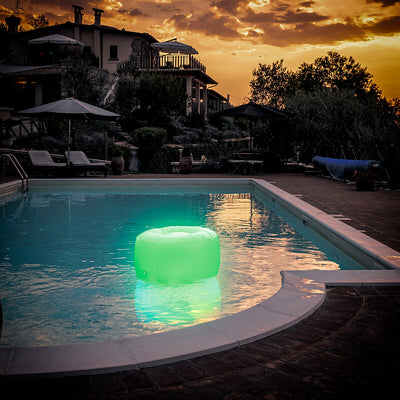 Inflatable Seat with Multicolour LED and Remote Control Pulight InnovaGoods