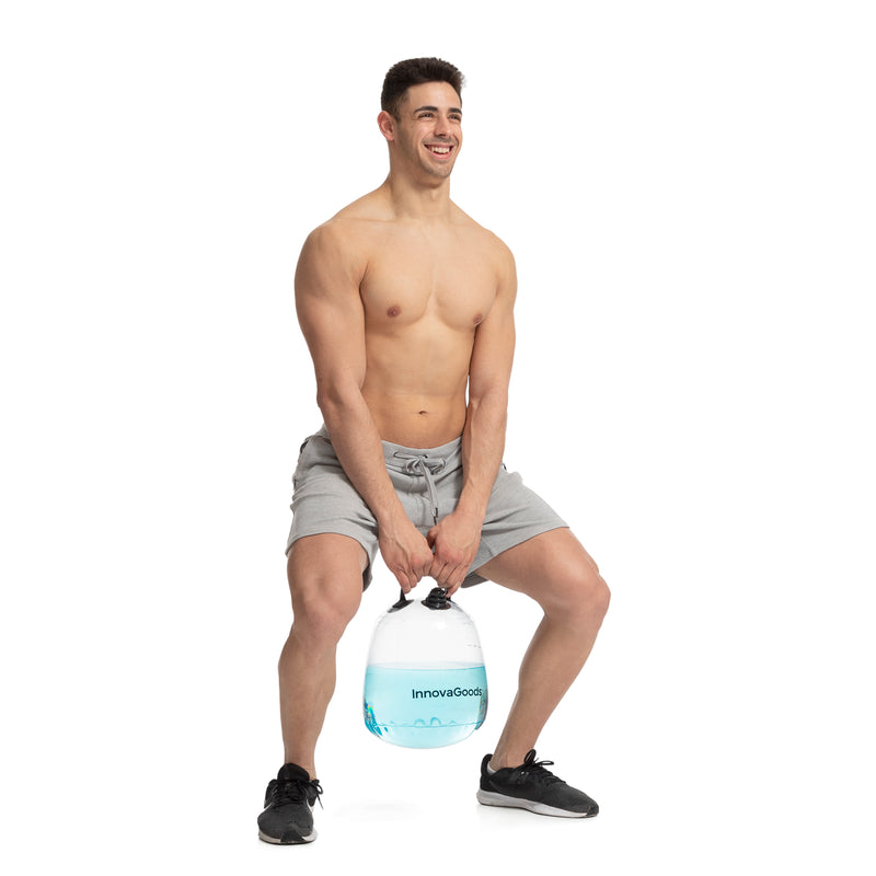 Wassergefüllte Kettle Bell für das Fitnesstraining – mit Übungsanleitung Fibell InnovaGoods