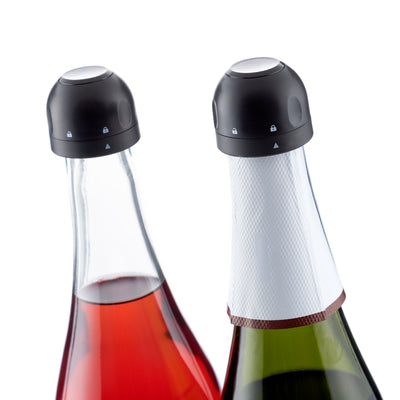 Комплект Тапи за Шампанско Fizzave InnovaGoods Опаковка от 2 единици