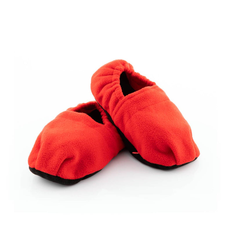 Zapatillas de Casa Calentables en Microondas InnovaGoods Rojo