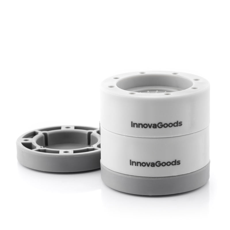 Set of Stackable Anti-vibration Feet Novib InnovaGoods 4 Units