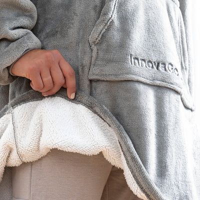 Pulóver takaró egyben túlméretezett pulóver polár béléssel Swug InnovaGoods