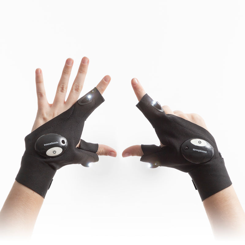LED-Licht-Handschuhe Gleds InnovaGoods 2 Stück – InnovaGoods Store