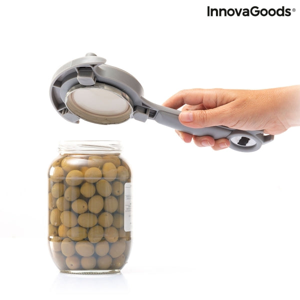 Multifunction Adjustable Lid Opener for Jars, Tins and Bottles Tapof InnovaGoods