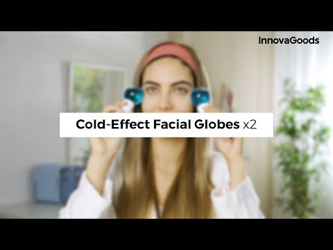 Globos Faciales de Cristal con Efecto Frío Friballs InnovaGoods 2 Unidades