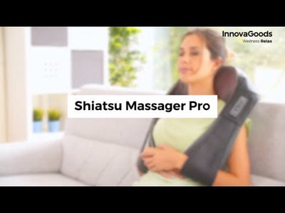 Massaggiatore Shiatsu Pro Massaki InnovaGoods 24W
