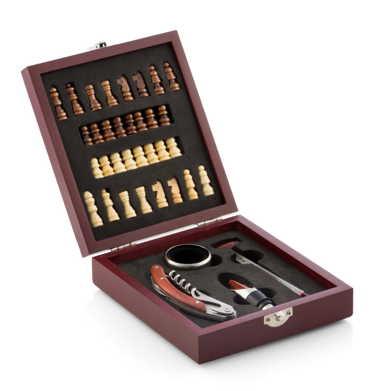 InnovaGoods Chess Wine Set (37 Pieces)